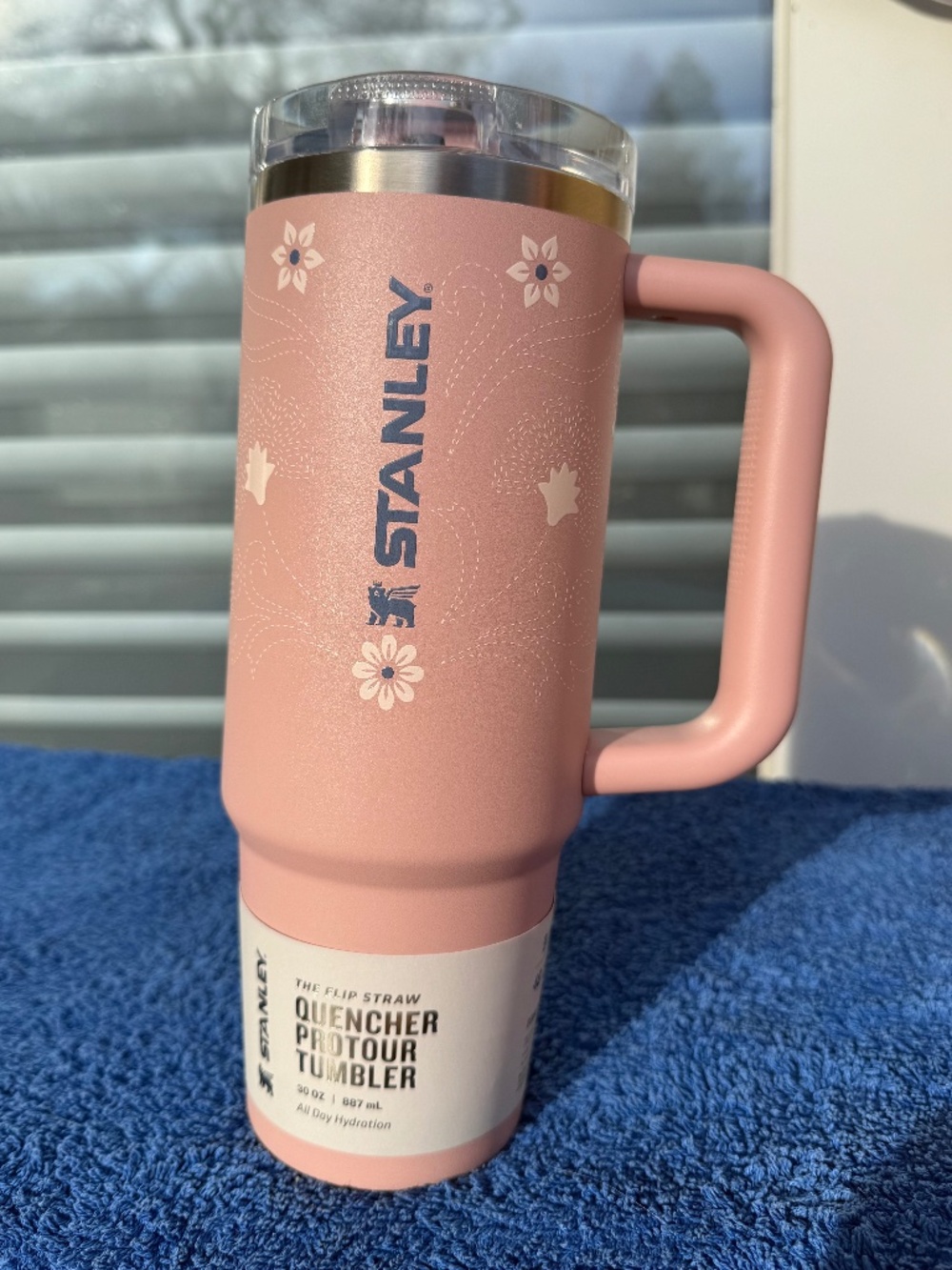 Stanley Cup 30ml - Pink Dusty Lace - The Quencher H2.0 Flowstate™ Tumbler